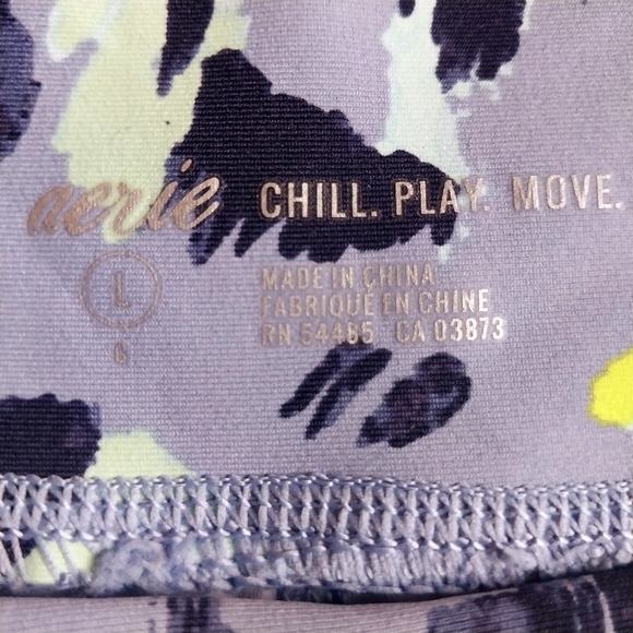 AERIE CHILL PLAY MOVE ATLETHIC LEGGINGS - Picture 5 of 6